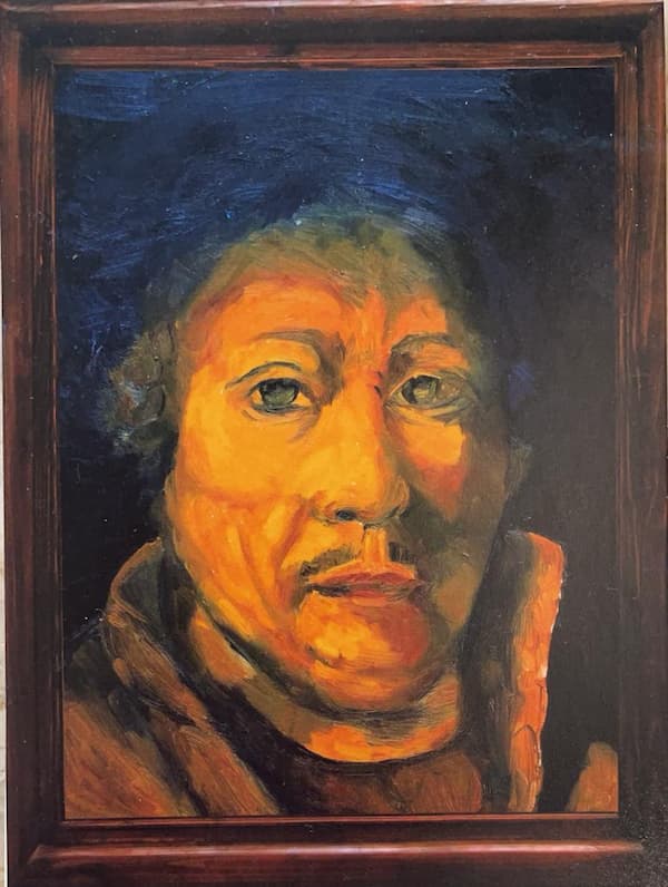 نقاشی رنگ روغن رامبراند | نقاشی چهره رامبراند