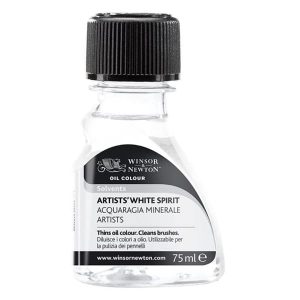 White spirit medium to dilute oil paint