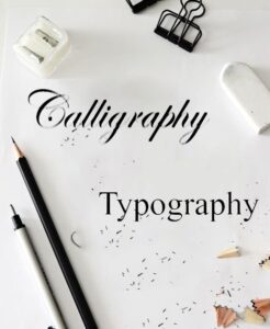 تفاوت کالیگرافی و تایپوگرافی