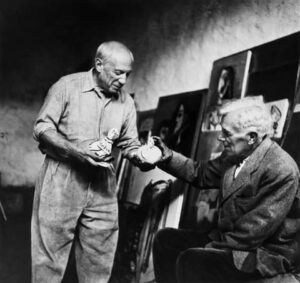 پابلو پیکاسو و جورج براک از هنرمندان کوبیسم معروف