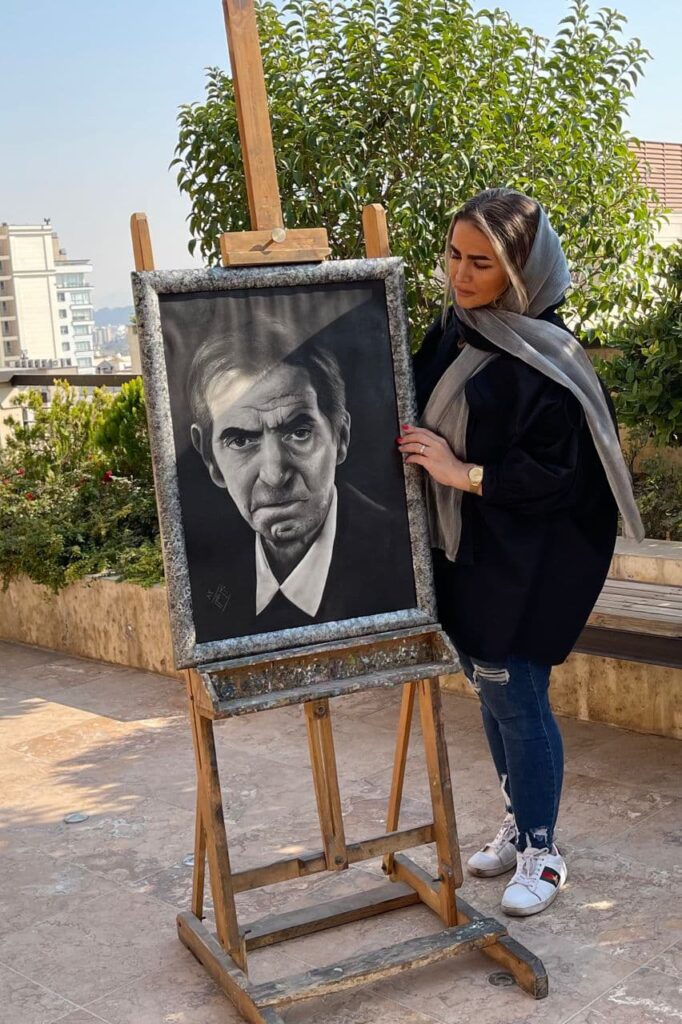 مریم منصوری نقاشی