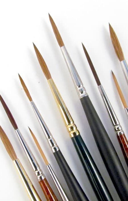 انواع قلمو نقاشی ریگر