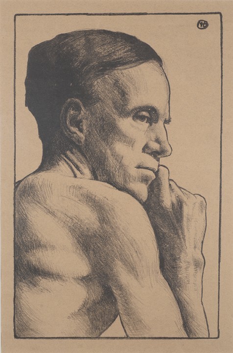 نمایه مردی در تعمق اثر مارگارت هلن بارنارد